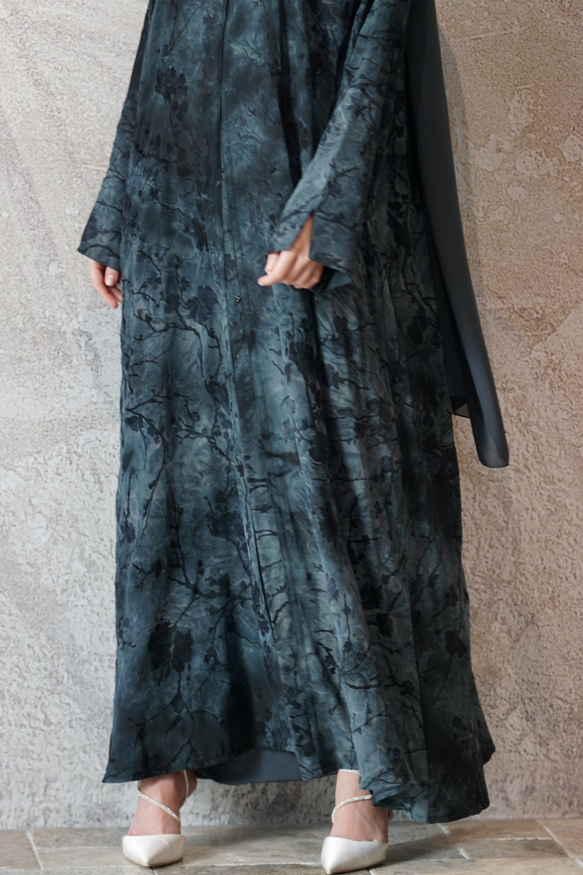 Midnight Slate Abaya