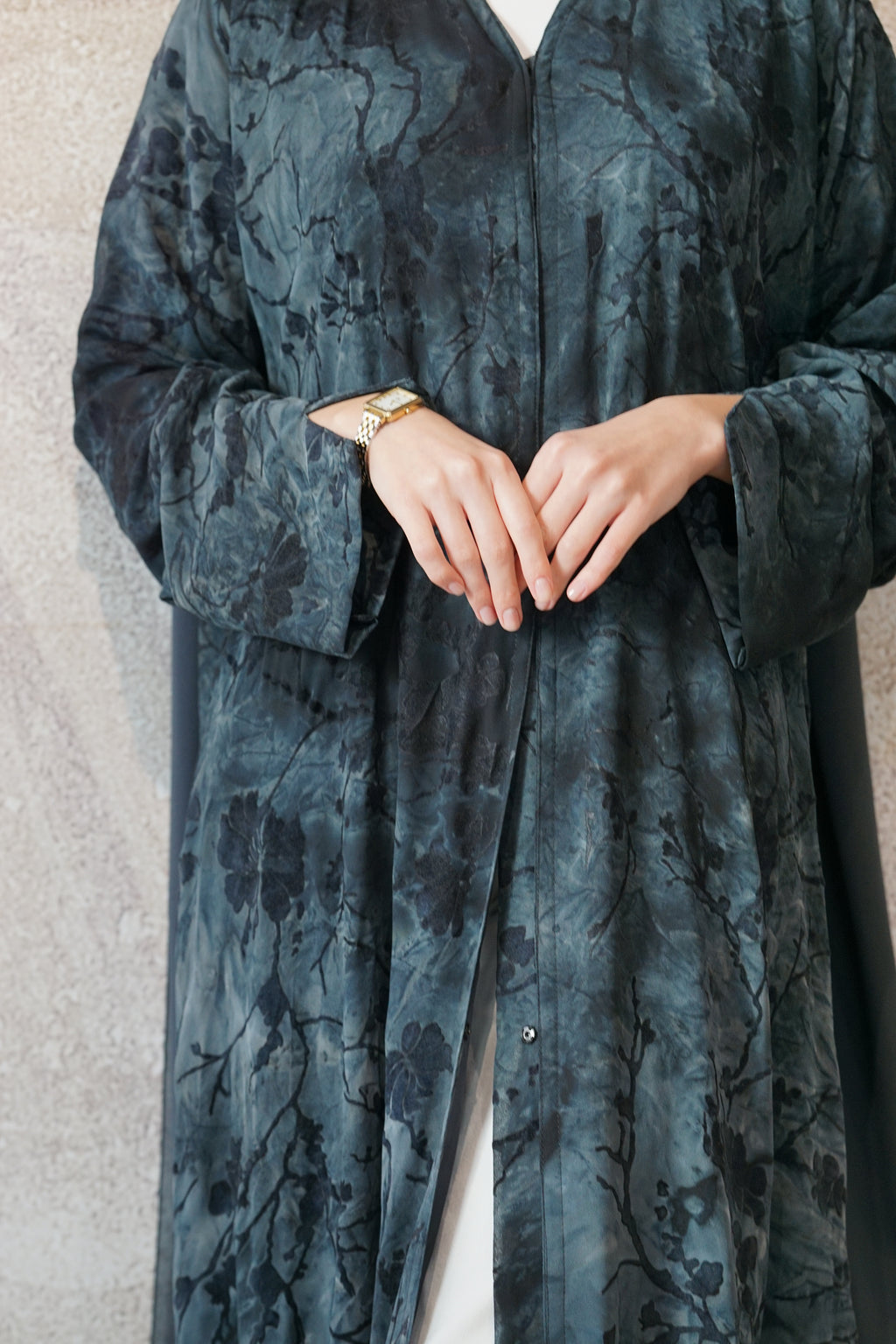 Midnight Slate Abaya
