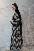 Ivory Noir Abaya