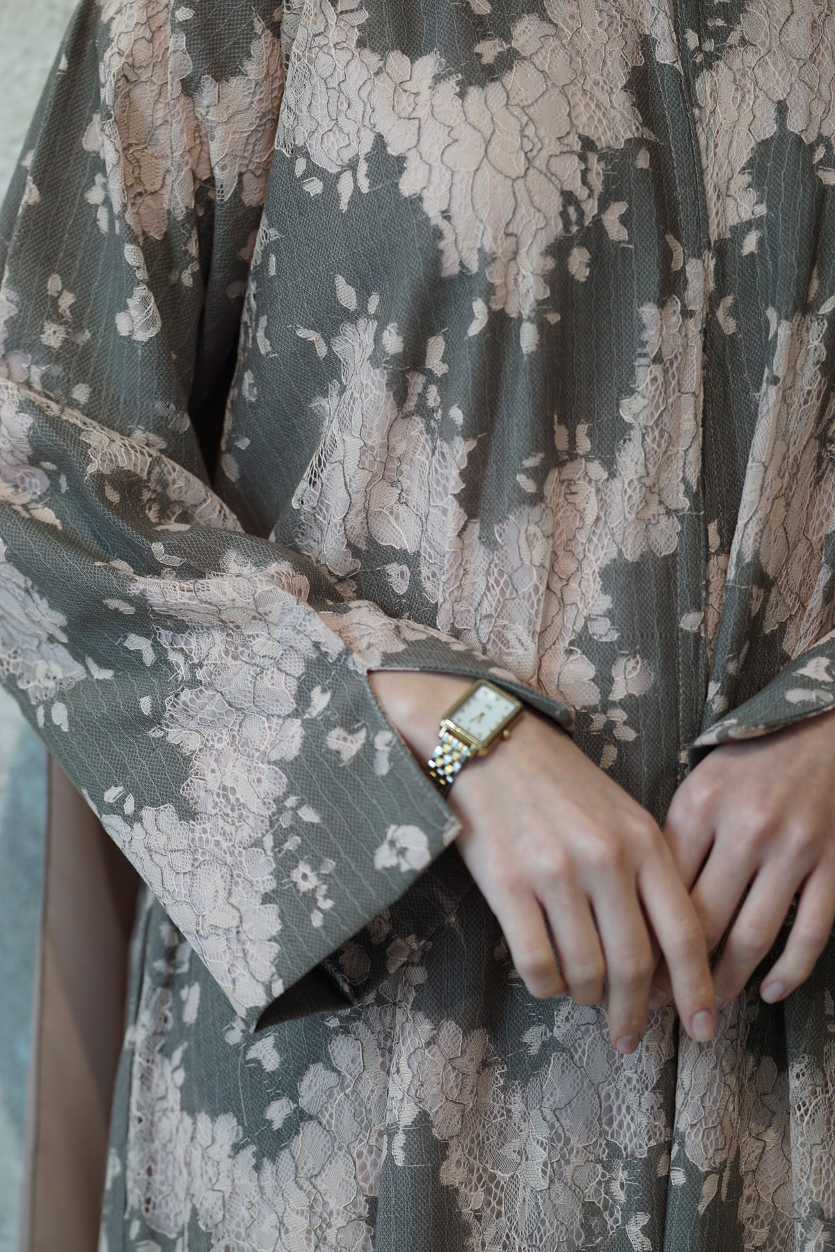Mocha Bloom Abaya