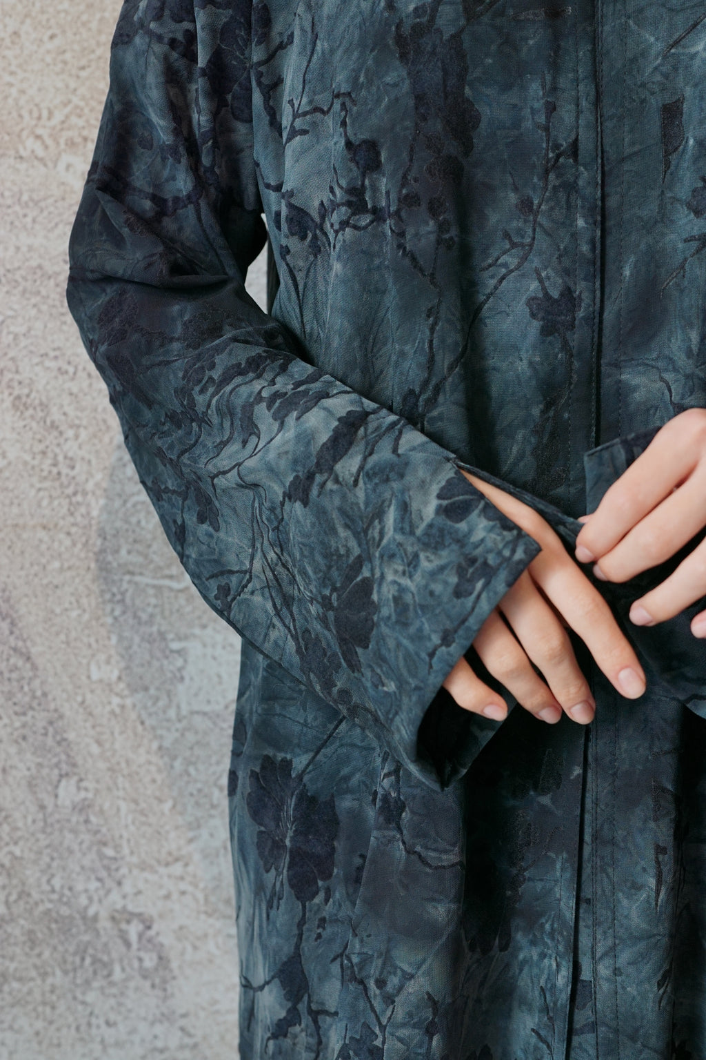 Midnight Slate Abaya