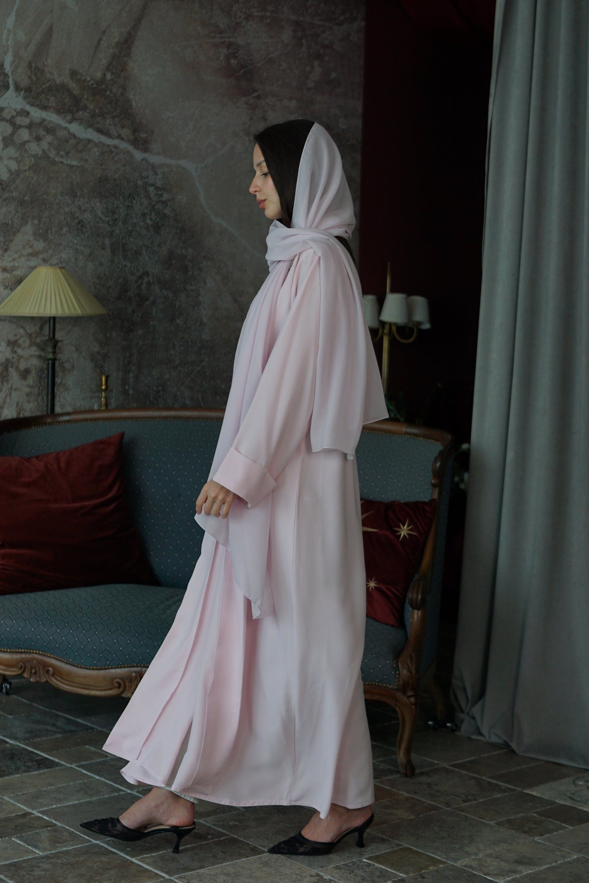 Blush Muse Abaya