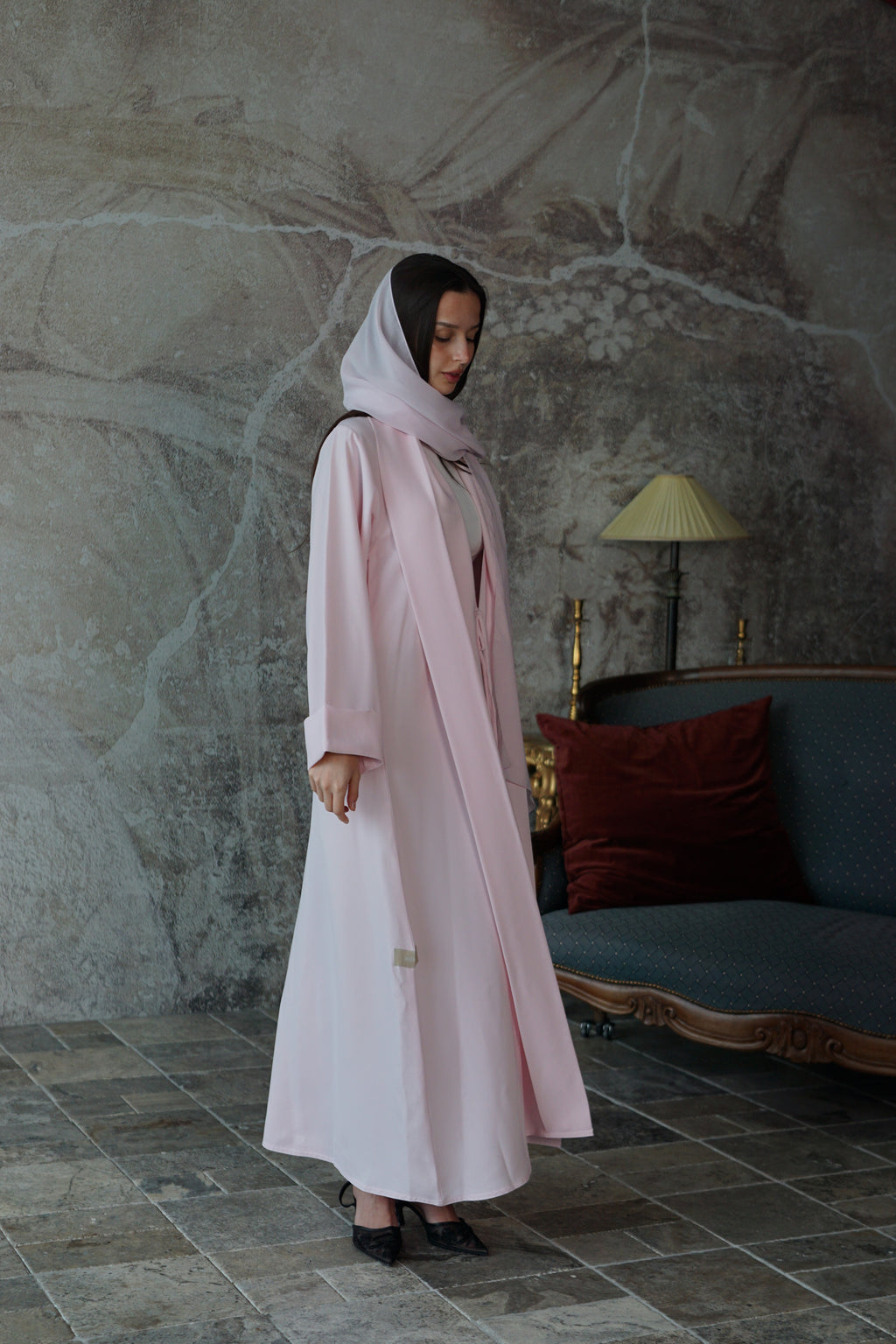 Blush Muse Abaya