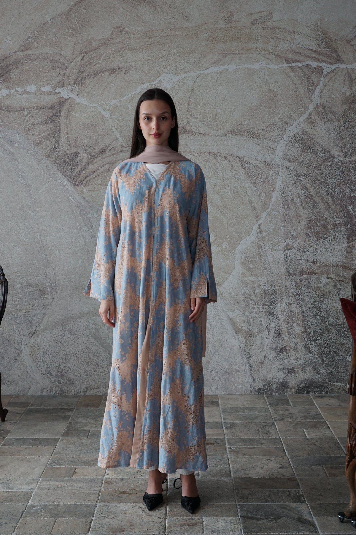 Azure Sand Abaya
