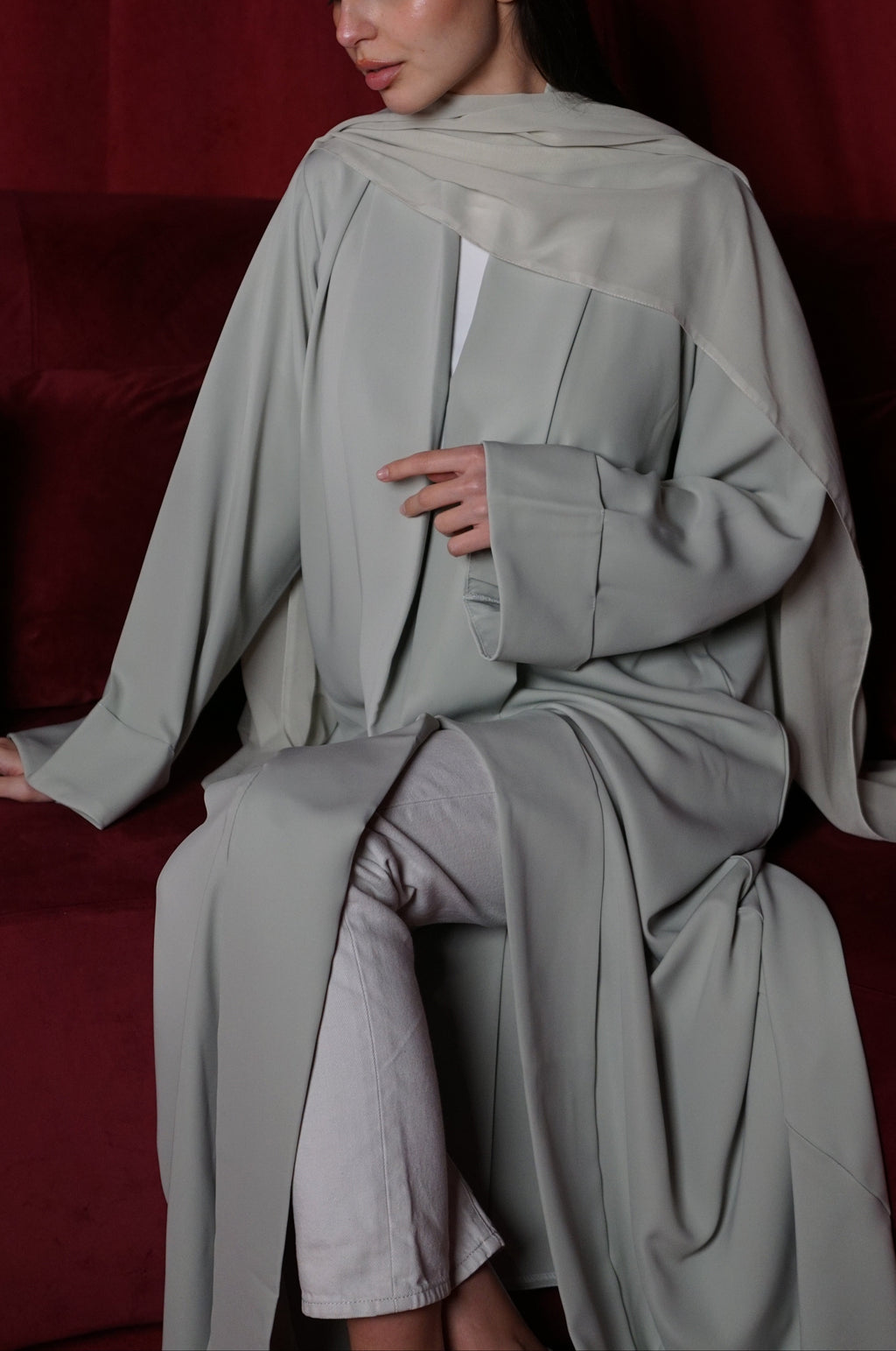 Sage Muse Abaya