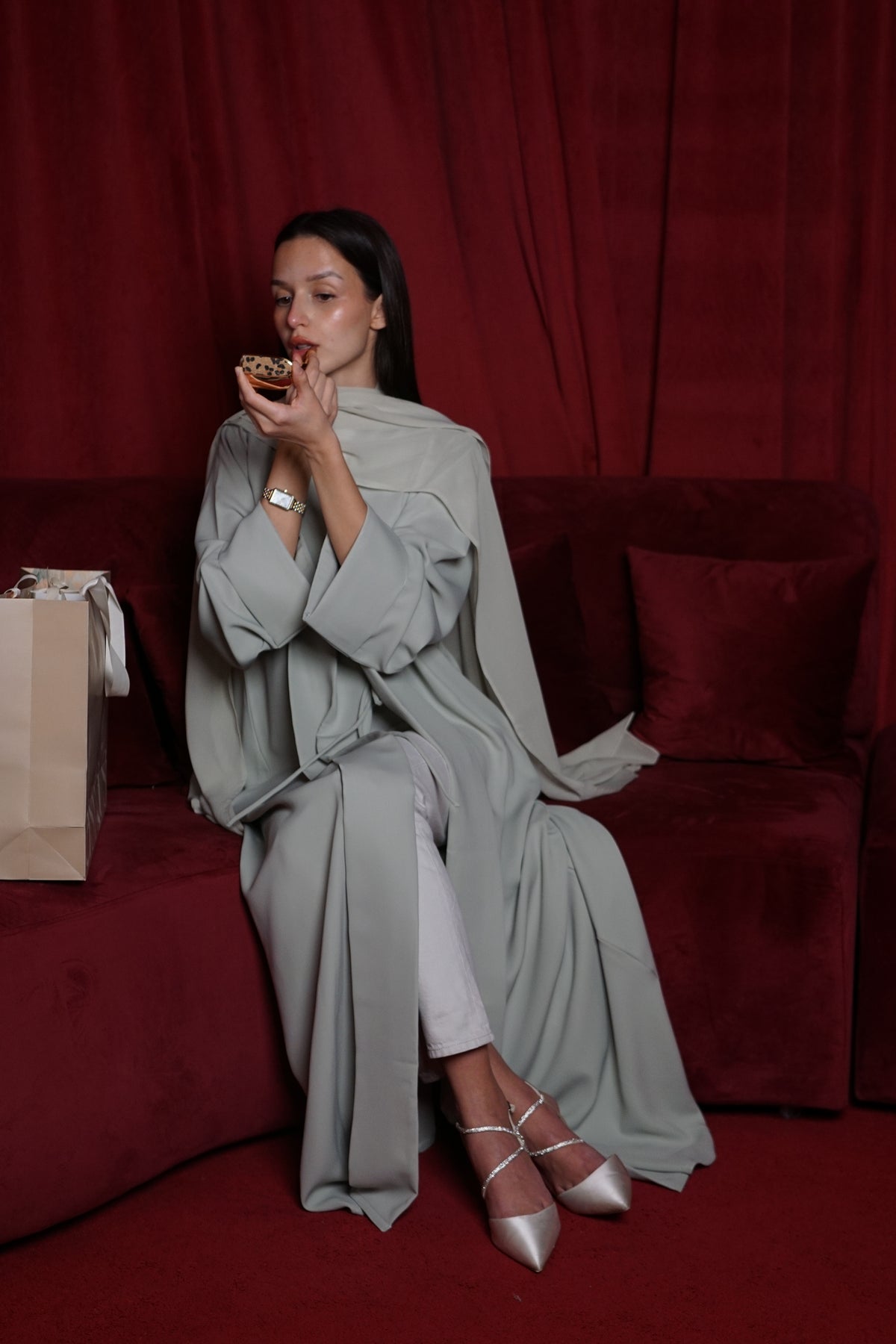 Sage Muse Abaya