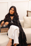 Sheer Patterned Abaya