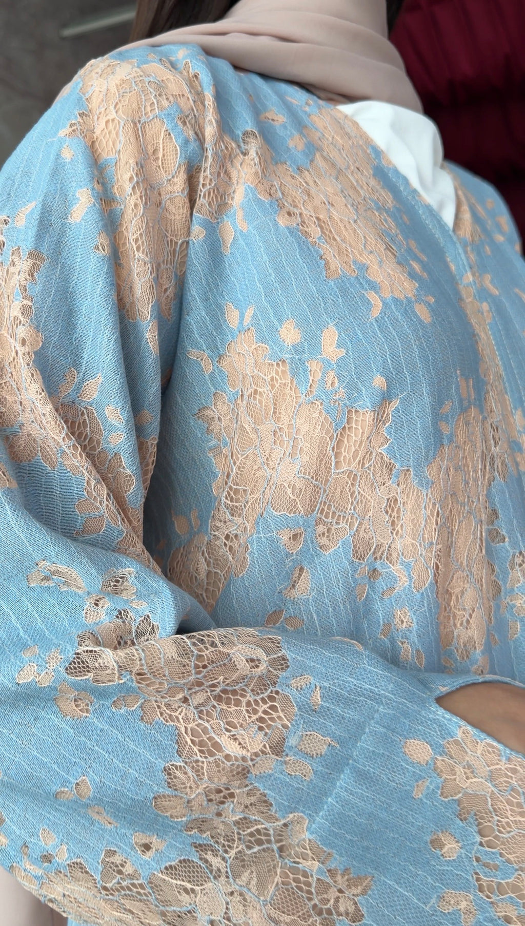 Azure Sand Abaya