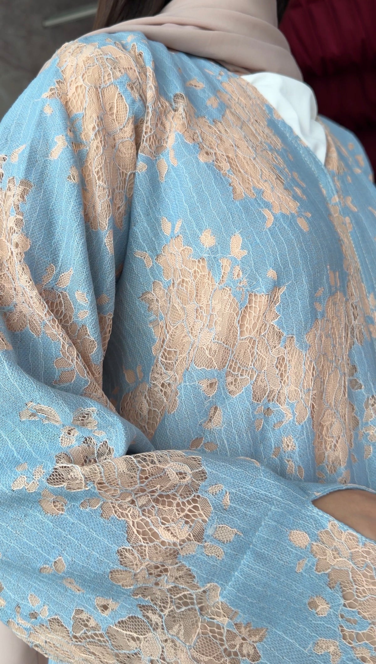 Azure Sand Abaya